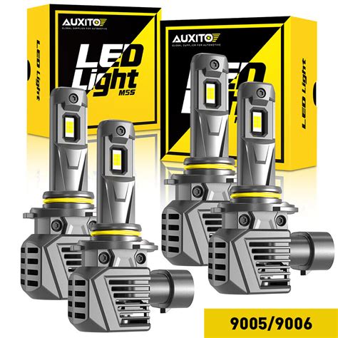 Auxito Combo Led Headlight W Lm High Low Beam K