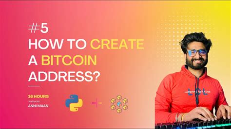 5 How To Create A Bitcoin Address YouTube