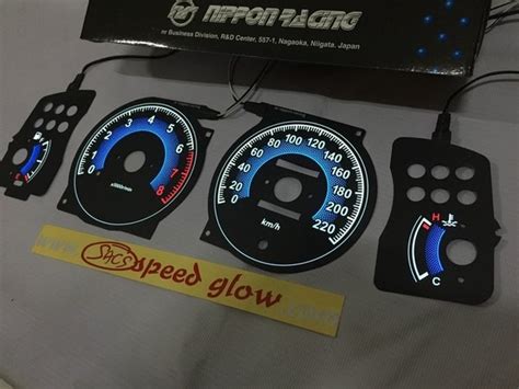 Jual Panel Speedometer Custom Real Indiglow Odc Type All New Corolla Ae