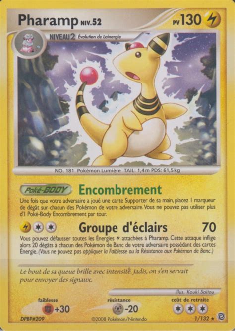 Pharamp Diamant Perle Merveilles Secrètes 1 Poképédia