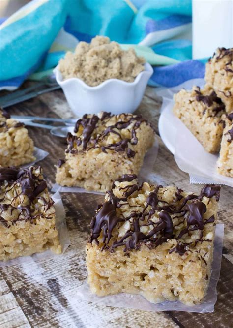Rice Krispie Treat Ice Cream (No Churn) - Sugar Spun Run