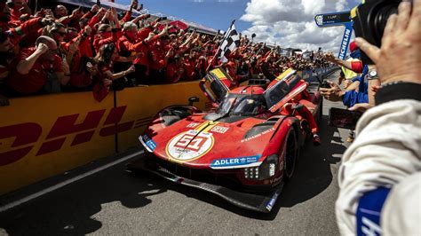 La Ferrari Trionfa Alla 24 Ore Di Le Mans Dopo 58 Anni