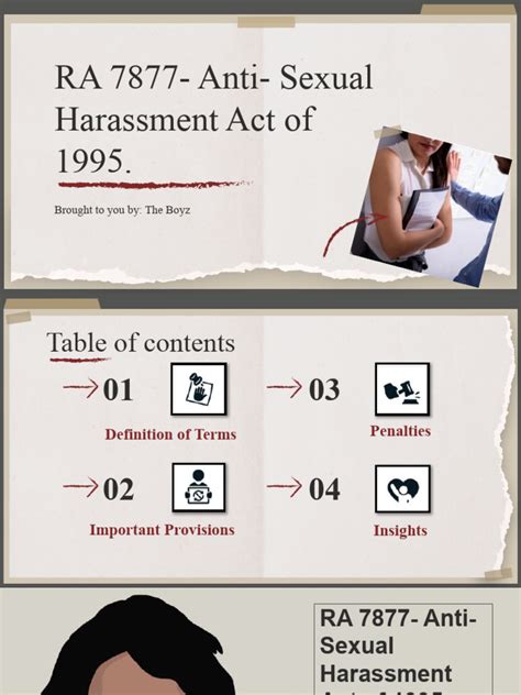 Ra 7877 Anti Sexual Harassment Act Of 1995 Pdf Sexual Harassment