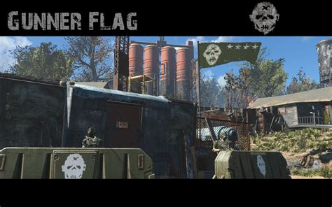 Gunner Flag At Fallout 4 Nexus Mods And Community