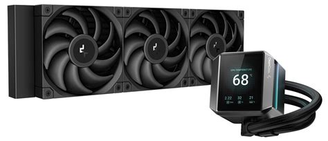 DeepCool представила СЖО MYSTIQUE 240 и 360 с 2,8-дюймовыми дисплеями