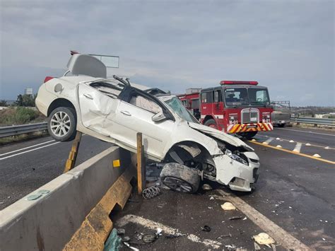 Volcadura Deja A Hombre Herido En La Carretera Cervera Las Teresas De