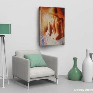 CANVAS PRINT Oil Painting Nude Woman Wall Art Decorative Art Home Decor Colorful Ready To Hang