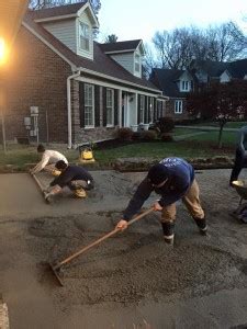 Driveway Exposed Aggregate Kenney Concrete