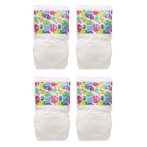 Baby Alive Doll Diapers Refill 4-Pack - Entertainment Earth