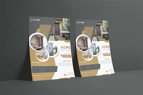 Real estate free flyer template download :: Behance