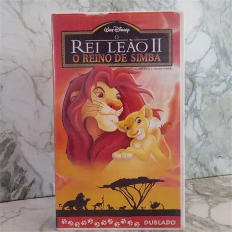 Fita Vhs Filme O Rei Le O O Reino De Simba Fv Mercadolivre