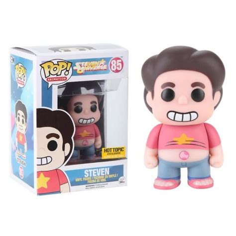 Funko Mania Funko Steven GITD Hot Topic Exclusive Glow In The Dark Steven Universe Cartoon