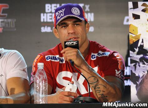 Dana White Belfort Turned Down Machida Fight For Interim Title At UFC