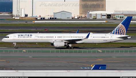 N57868 United Airlines Boeing 757 33N WL Photo By Marcos Oliveira