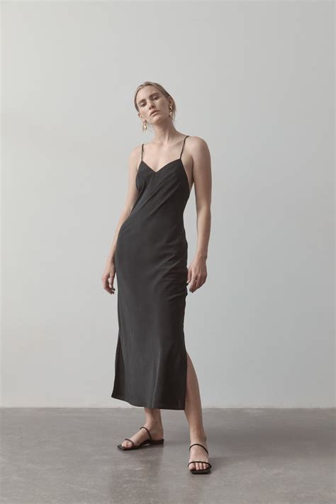 bias cut silk dress 6