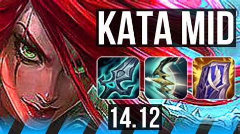 Katarina Vs Galio Mid Penta Rank 1 Kata 7 Solo Kills 54k Dmg