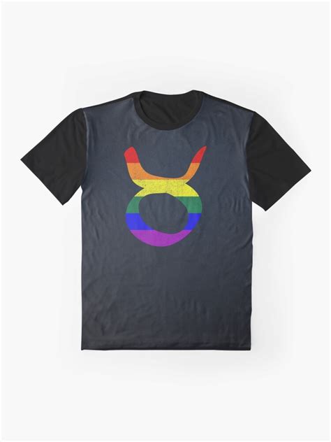 Lgbt Gay Pride Flag Taurus Zodiac Sign T Shirt By Valador Redbubble
