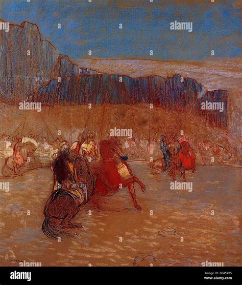 odilon redon sketch stock photo alamy