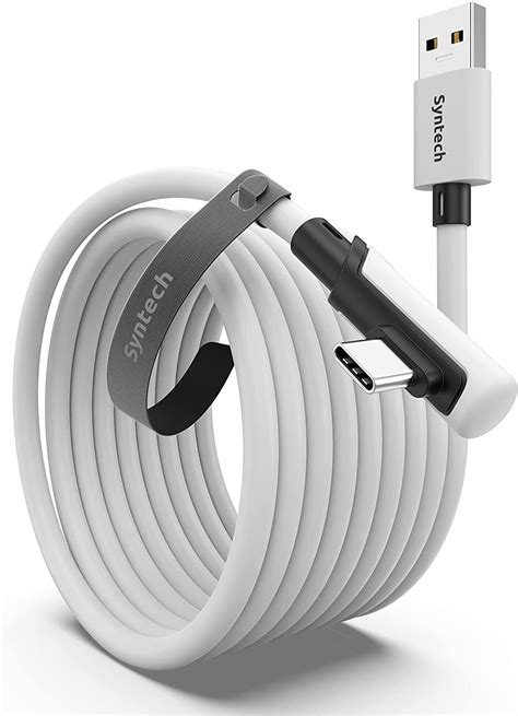 Syntech USB C 5M Link Cable For Oculus Meta Quest 2 1 And PC Steam VR