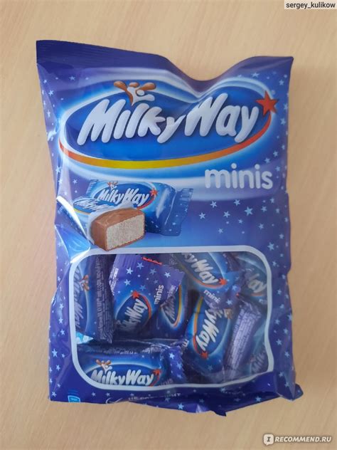 Молочный шоколад Mars Milky Way minis - «Любимчик Милки вей в формате ...