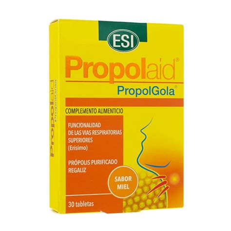 Propolaid PropolGola Miel 30 Tabletas Mejor Precio Comprar