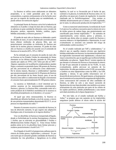 Consumo De Fructosa PDF