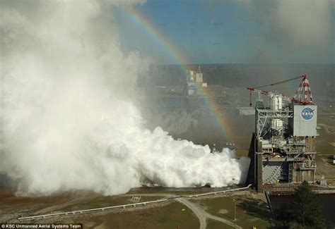 Nasa Tests Rocket Engine With D Printed Shock Absorber Daily Mail