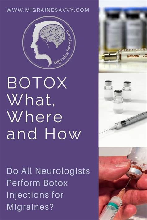 Botox Injection for Migraine: What, Where and How | Botox injections ...