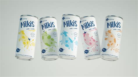 Milkis - soda packaging redesign on Behance