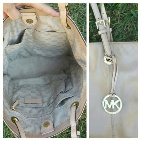 Michael Kors Bags Michael Kors Nude Jet Set Patent Leather Tote Poshmark