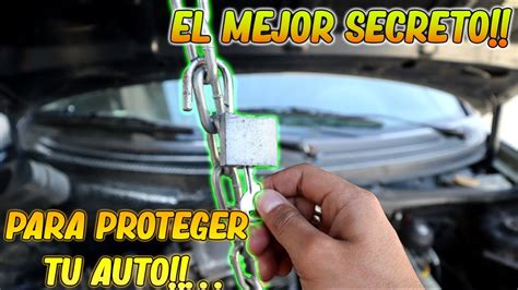 🟢cómo Proteger Tu Auto🚗 De Robos🐭 Consejos De Seguridad Youtube