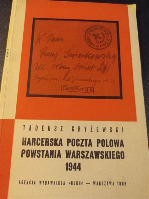 Harcerska Poczta Polowa Powstania Warszawskiego Krak W Kup Teraz Na