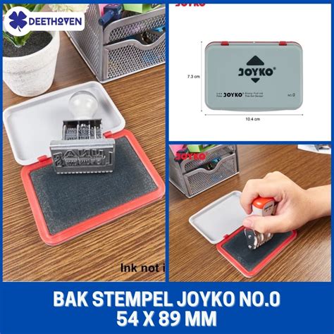 Jual Bak Stempel Stamp Pad Joyko No 0 54x89 Mm Shopee Indonesia