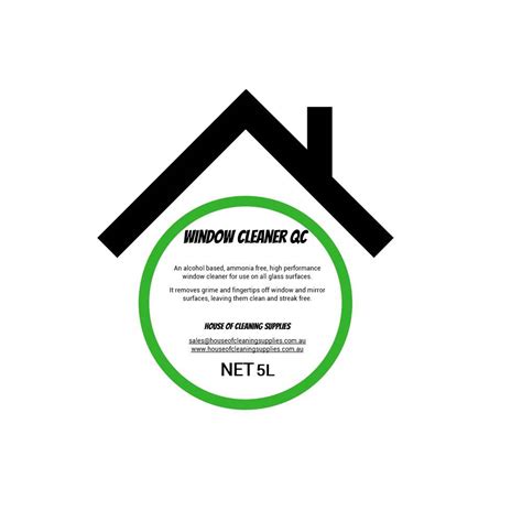 Window Cleaner QC 5Lt - House of Cleaning Supplies