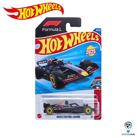 Hot Wheels Track Aces Oracle Red Bull Racing Car Hotwheels Mattel Collector Toys Vehicle