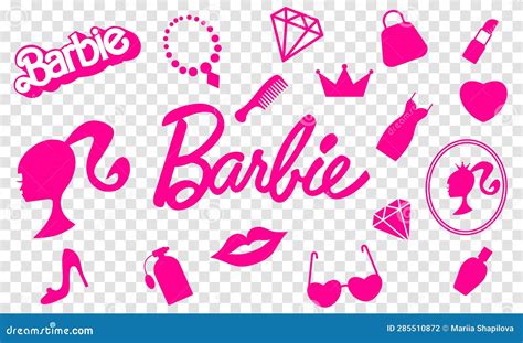 Cute Barbie Logo Wallpaper