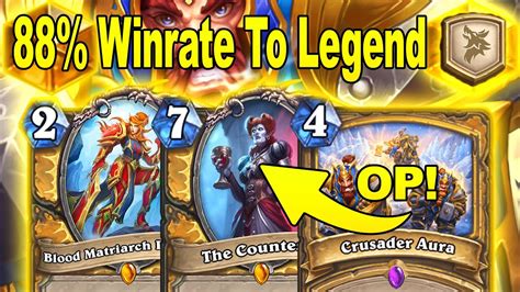 Best Deck In Standard Winrate To Rank Legend After Nerfs Titans