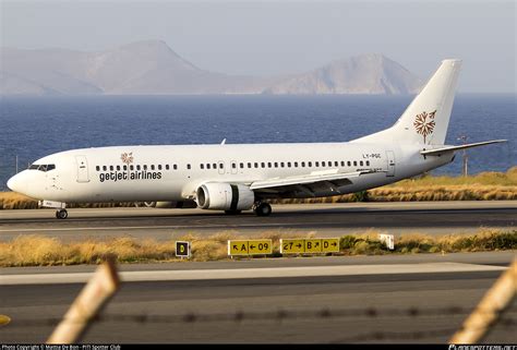 LY PGC GetJet Airlines Boeing 737 4S3 Photo By Mattia De Bon PITI