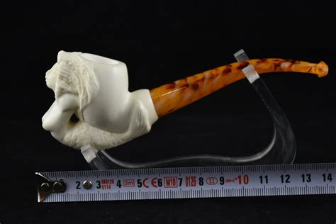 Mermaid Pipe Naked Woman Pipe Erotic Meerschaum Pipe Hand Carved