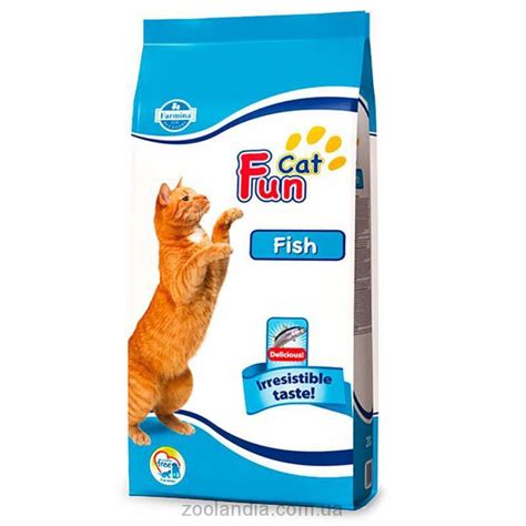 Farmina (Фармина) Fun Cat Fish – Сухой корм для котов с нормальным ...