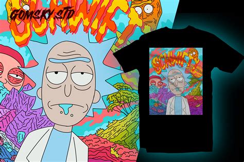 Rick and morty fanart on Behance