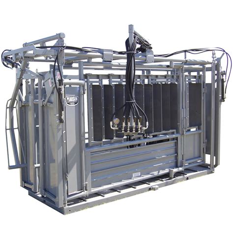 Cattle Squeeze Chute Pearson Livestocke Equipement Hydraulic