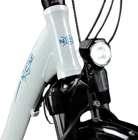 Ncm Bike Vélo électrique Pliant NCM Paris Blanc mat 20 250w