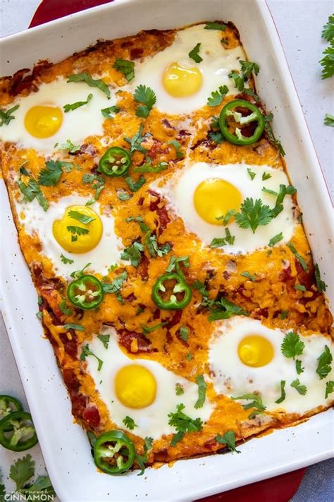 Mexican Huevos Rancheros Casserole Yummy Recipe