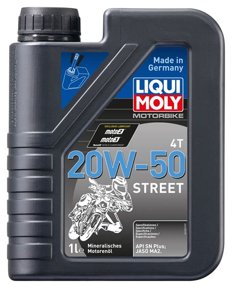 Liqui Moly LIQUI MOLY MOTORBIKE 4T 20W-50 STREET, 1LITER