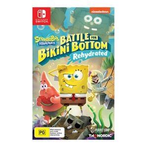 Spongebob Squarepants Battle For Bikini Bottom Rehydrated Nintendo Switch Target Australia