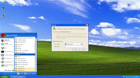 How To Run Any Program As Administrator With Windows Xp Tutorial