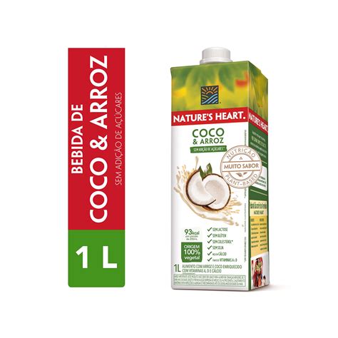 Bebida Vegetal De Coco Natures Heart 1l