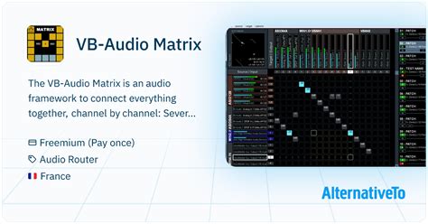 vb audio matrix  audio routing matrix  connect  audio