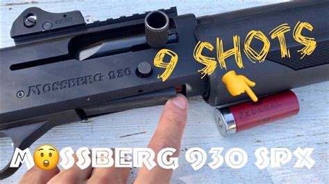 Best Shotgun Semiautomatic Mossberg 930 SPX Tactical 9 Shots Of Bird